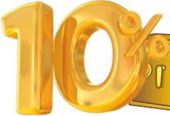 10%